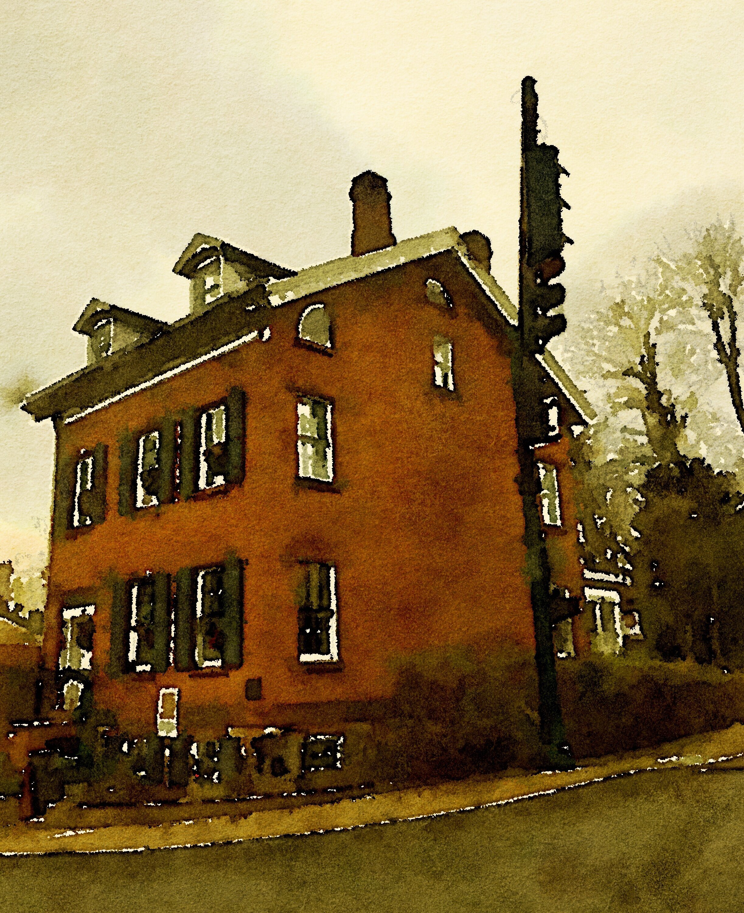 The Cunningham House exterior