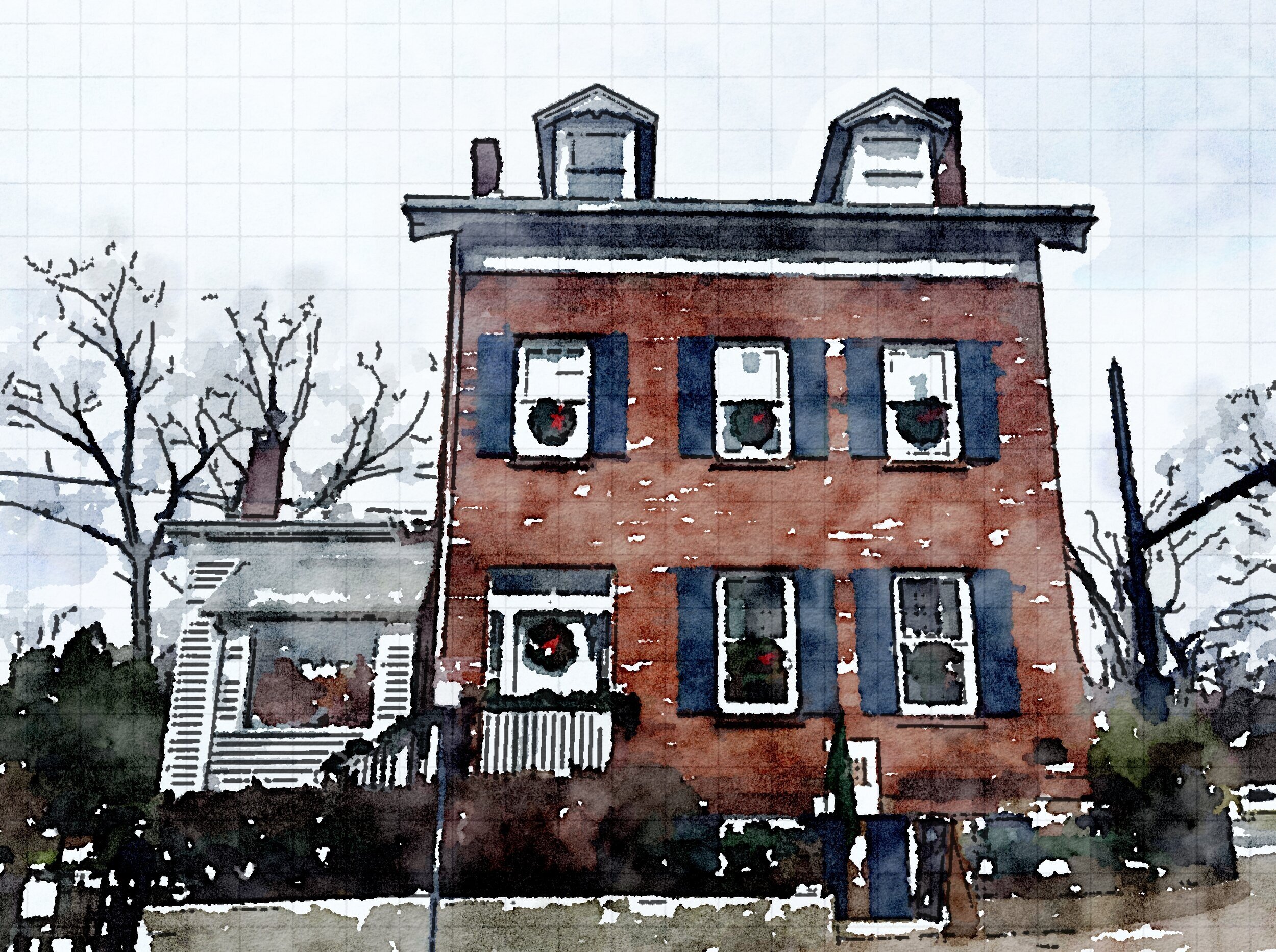 The historic Cunningham House