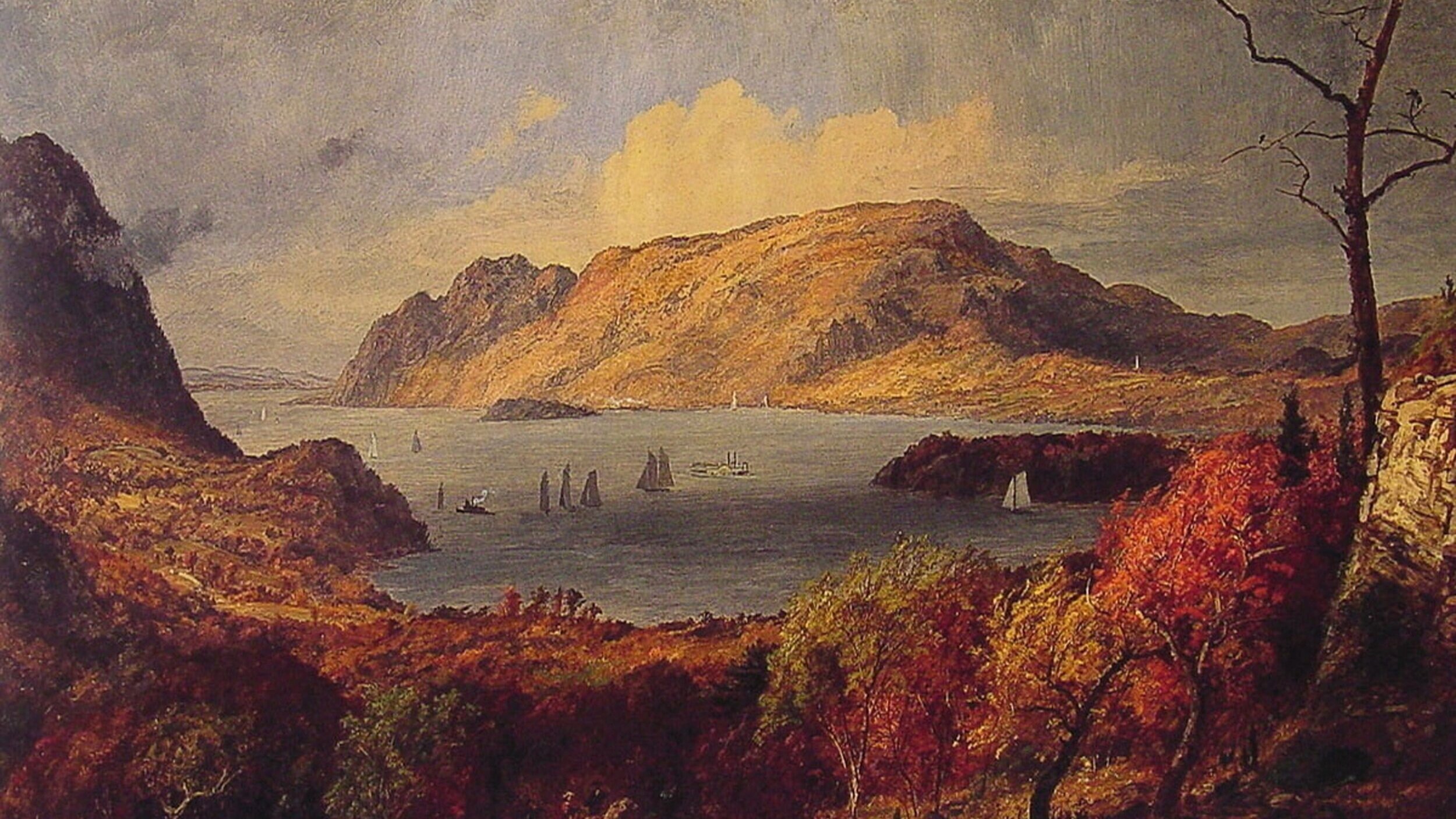 Gates of the Hudson, 1897, by Jasper Francis Cropsey